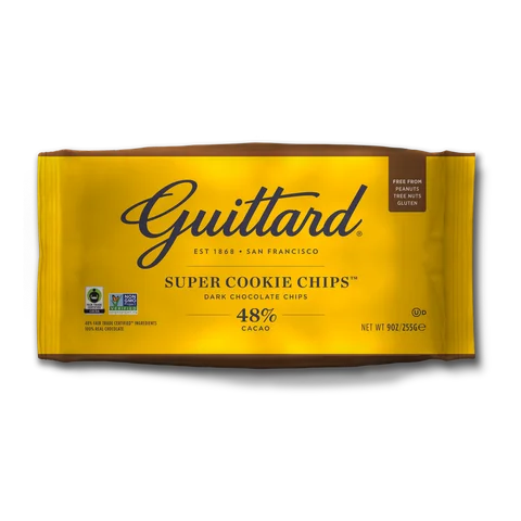 Guittard Super Cookie Chips product packaging