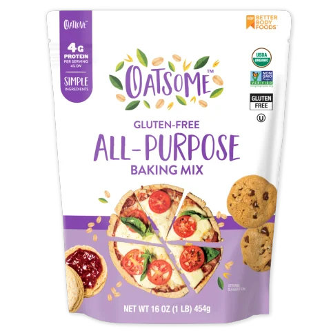 Oatsome Gluten-Free All-Purpose Baking Mix product packaging