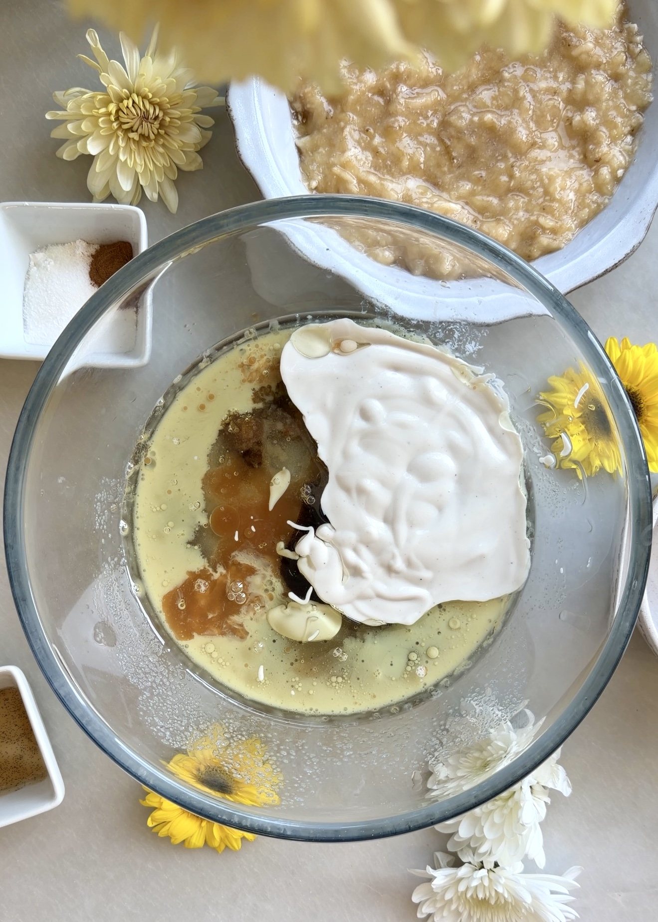 Banana Bread with Cheesecake Mousse: EA756989 E261 41CC ADB3 AE8C4911D8BF 1 201 a