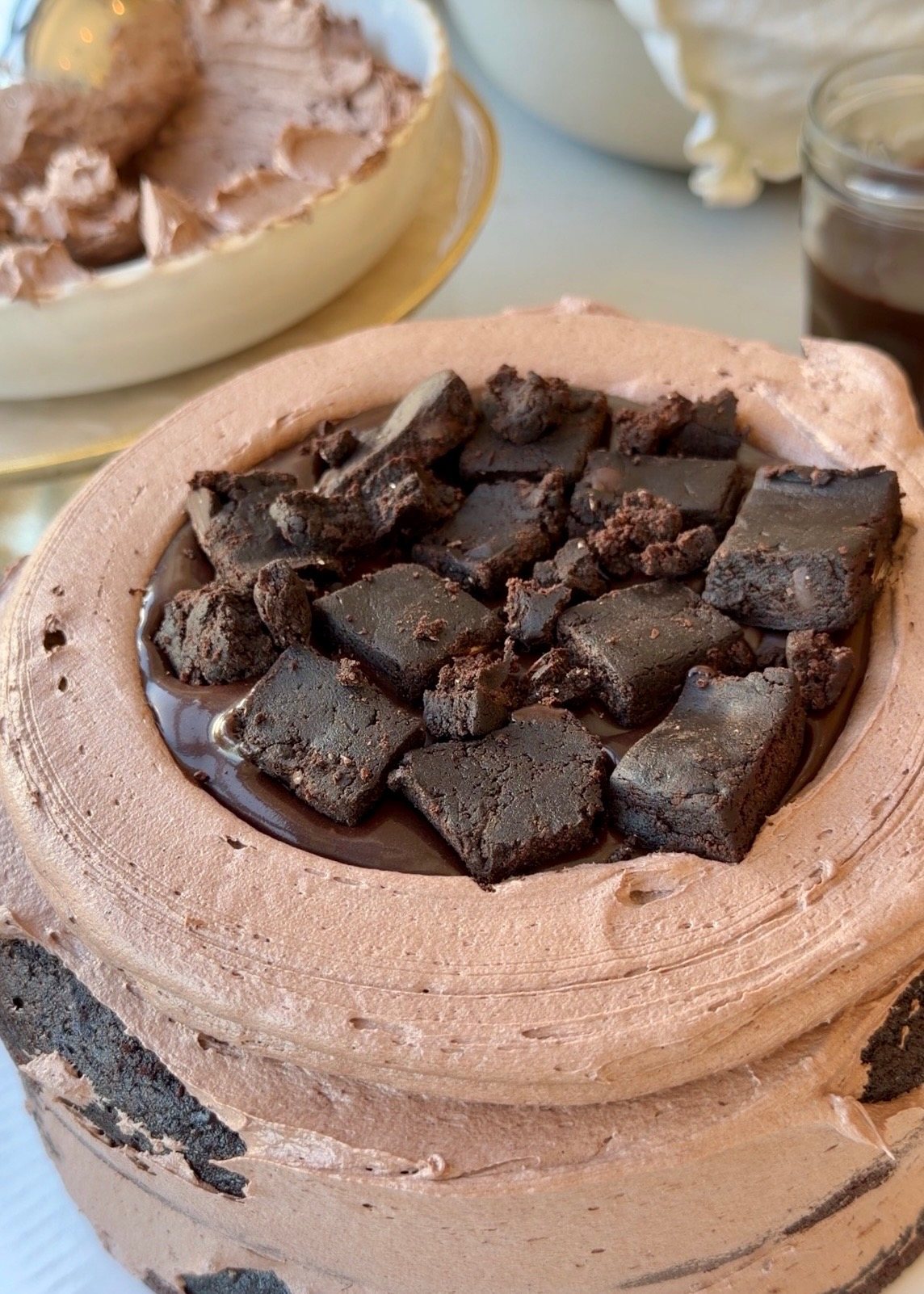 Brownie Lava Cake: filled center