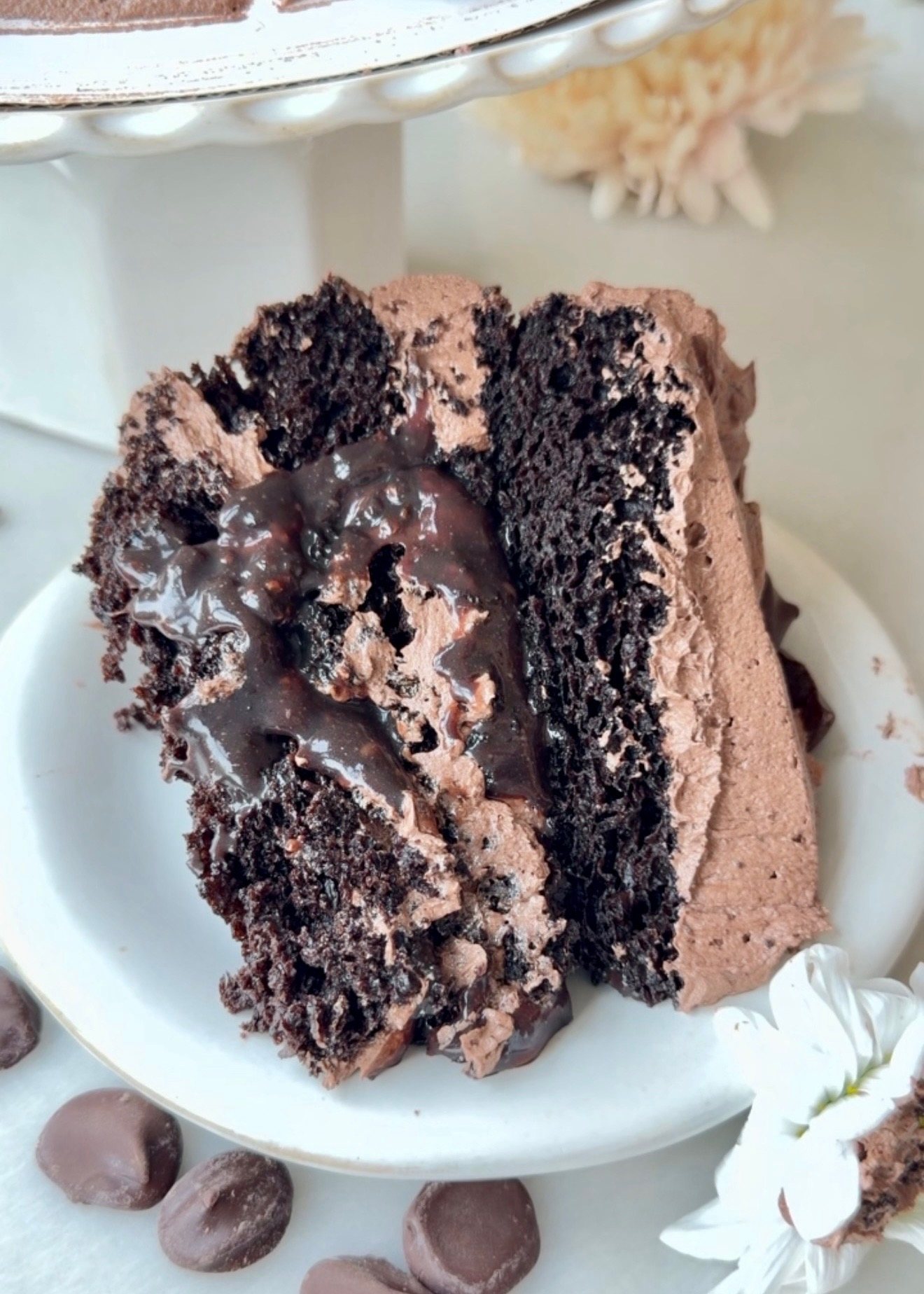 Chocolate Lava Cake, finished and ready to serve