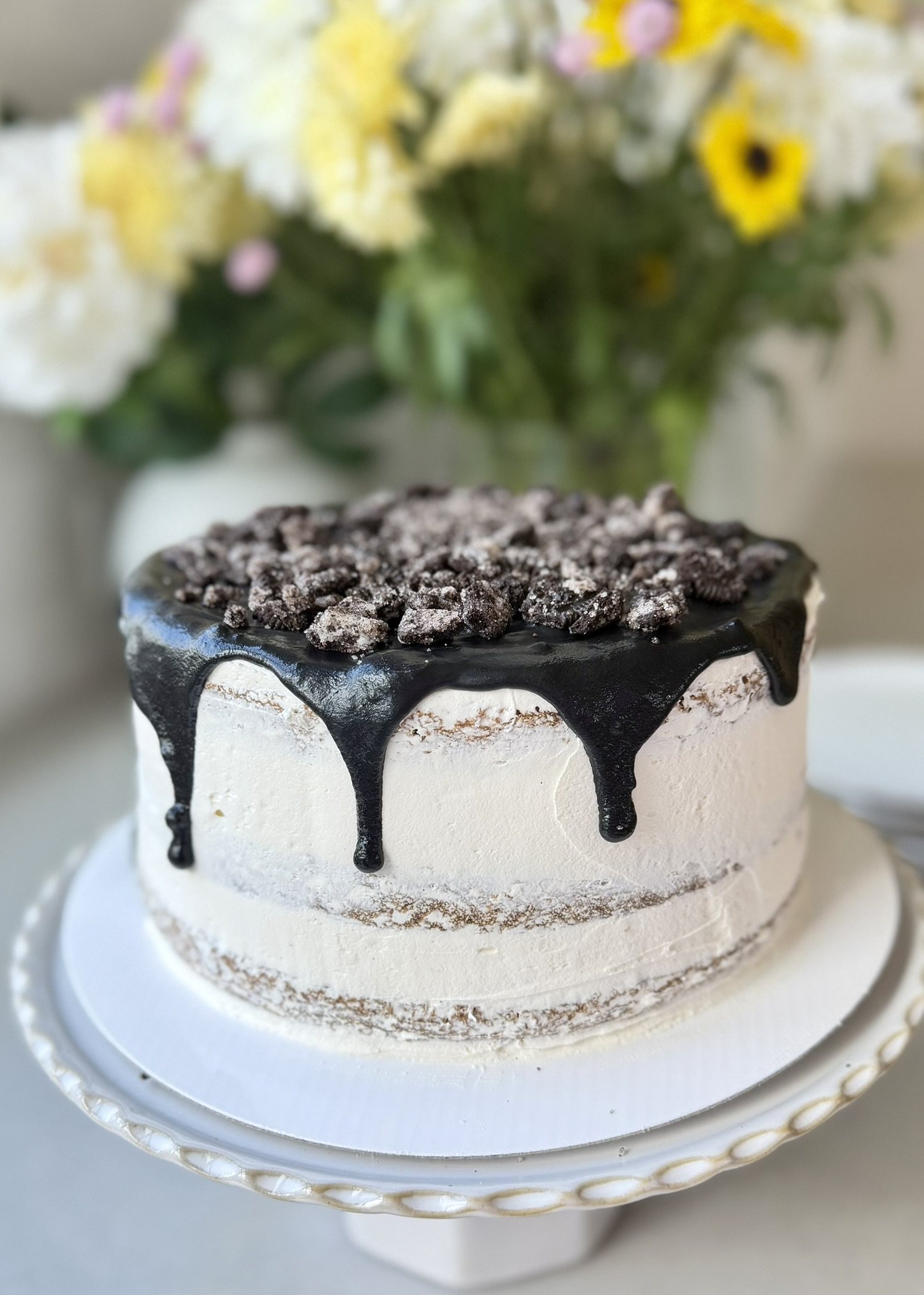 Cookies & Cream Lava Cake, finished and ready to serve